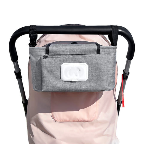 Oxford Cloth Stroller Saddlebag Diaper Bag Multi-Purpose Storage Bag