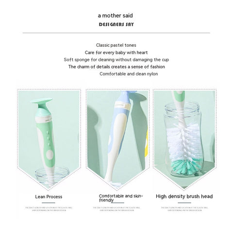 Baby Nylon Bottle & Nipple Cleaning Brush